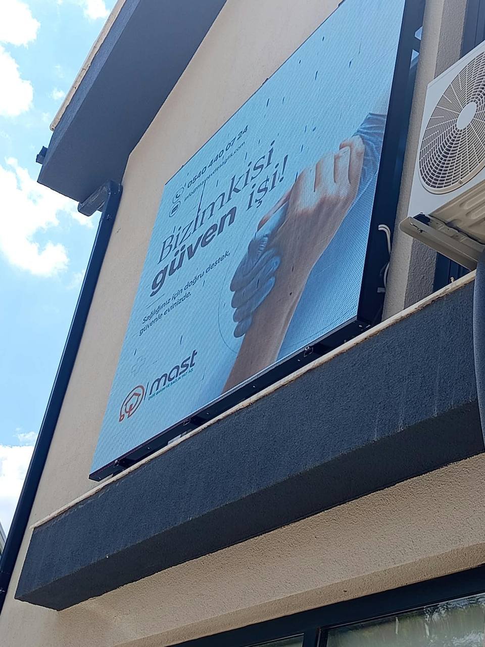 Dış mekân dijital LED ekran